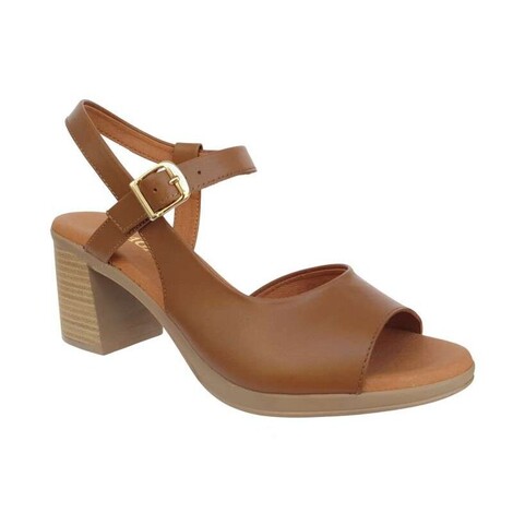 Δερμάτινα χαμηλά πέδιλα Ragazza 0760 - Ταμπά