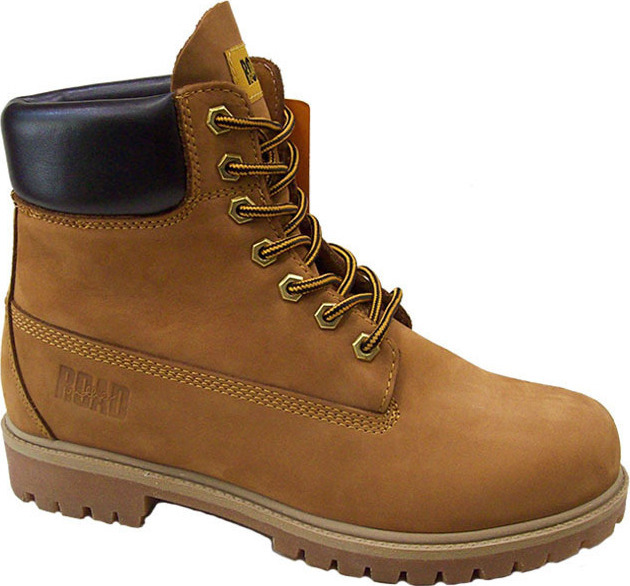 Δερμάτινο ανδρικό μποτάκι Road #565