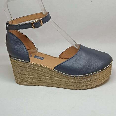 Δερμάτινη εσπαντρίγια Road #8544 Μπλε