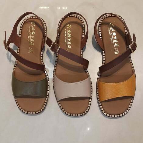 Δερμάτινο πέδιλο ελληνικής κατασκευής 36-01