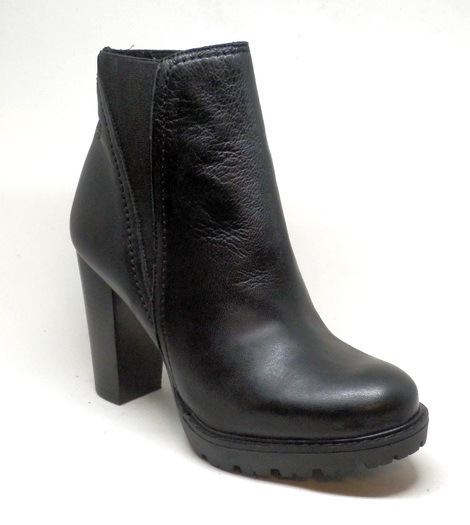 Δερμάτινα μποτάκια με λάστιχο Yokono Siena 006