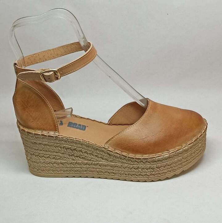 Δερμάτινη εσπαντρίγια Road #8544 Φυσικό Ταμπά