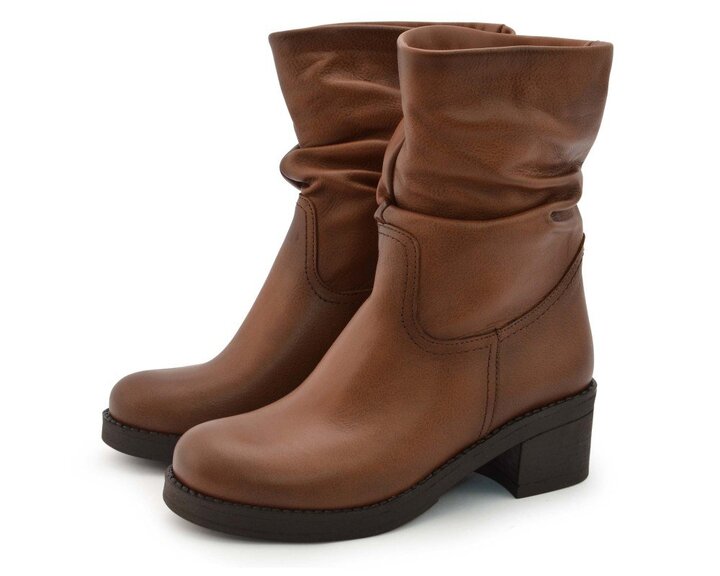 Δερμάτινο Μποτάκι Ragazza 0634